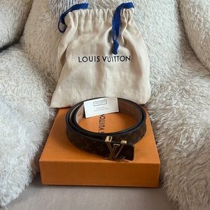 Louis Vuitton Monogrammed Belt